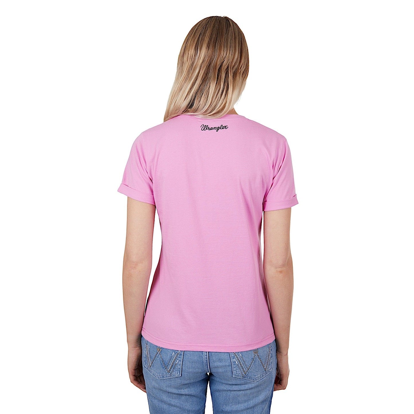 Wrangler ladies Tegan Tee Pink