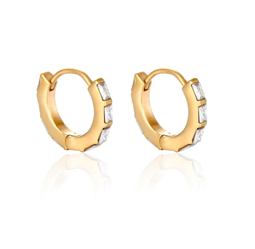 Undefeated Hoop earrings