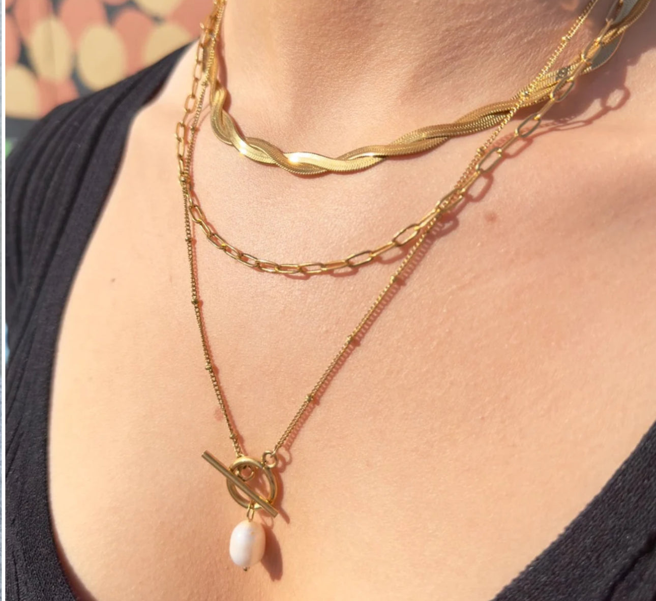 One-on-one Pearl Necklace