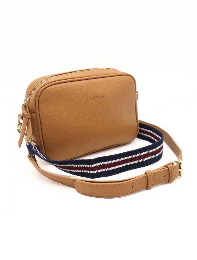 Ruby Sports Cross Body Bag - tan