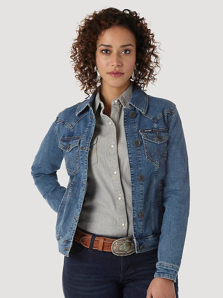 Wrangler USA Ladies Retro Denim Jacket