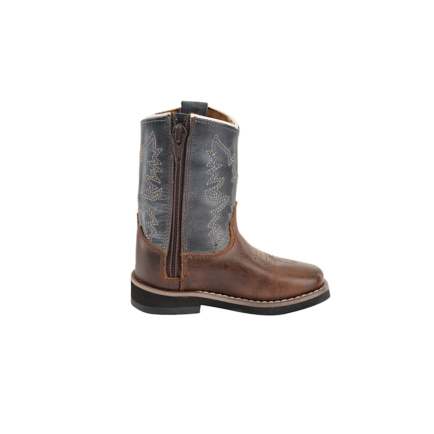 Toddler Nash Boot - Navy/Dark brown