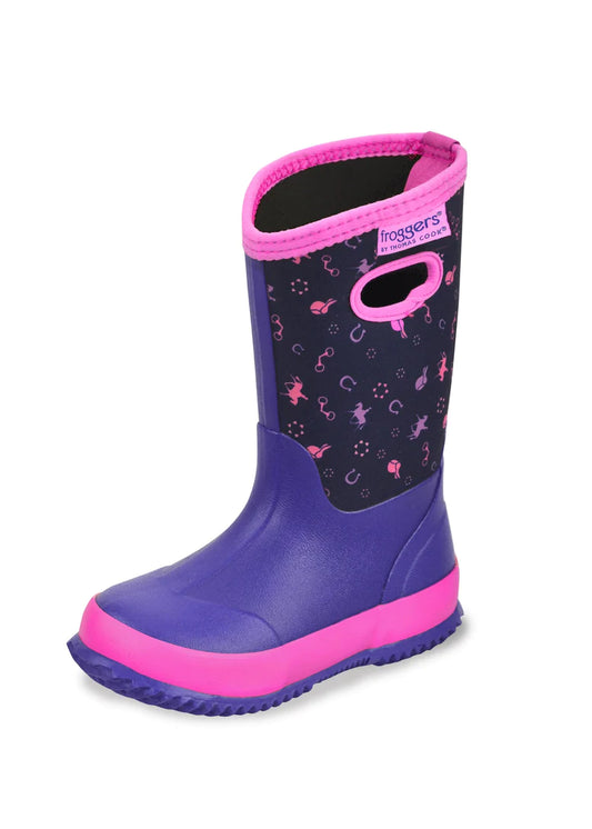 Kids Bridgewater Boot - Purple/pink