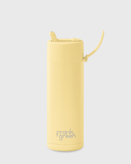 Ceramic Reusable Bottle - 595ml - Buttermilk