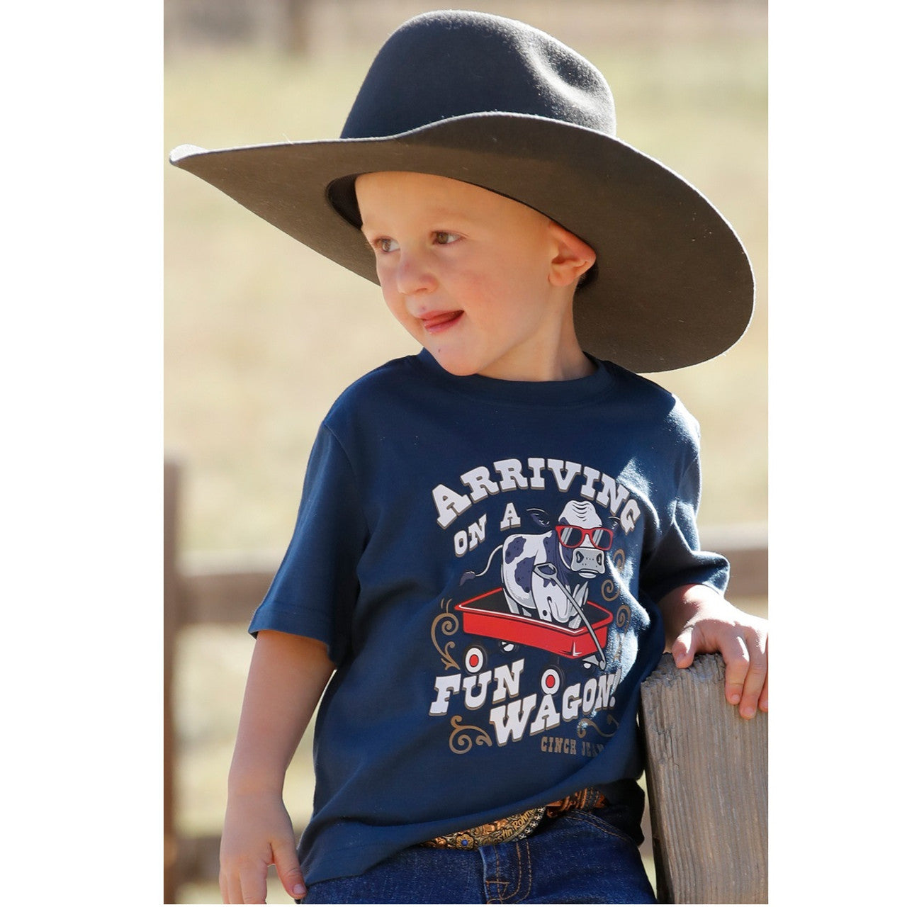 Toddler Cinch Fun Wagon Tee