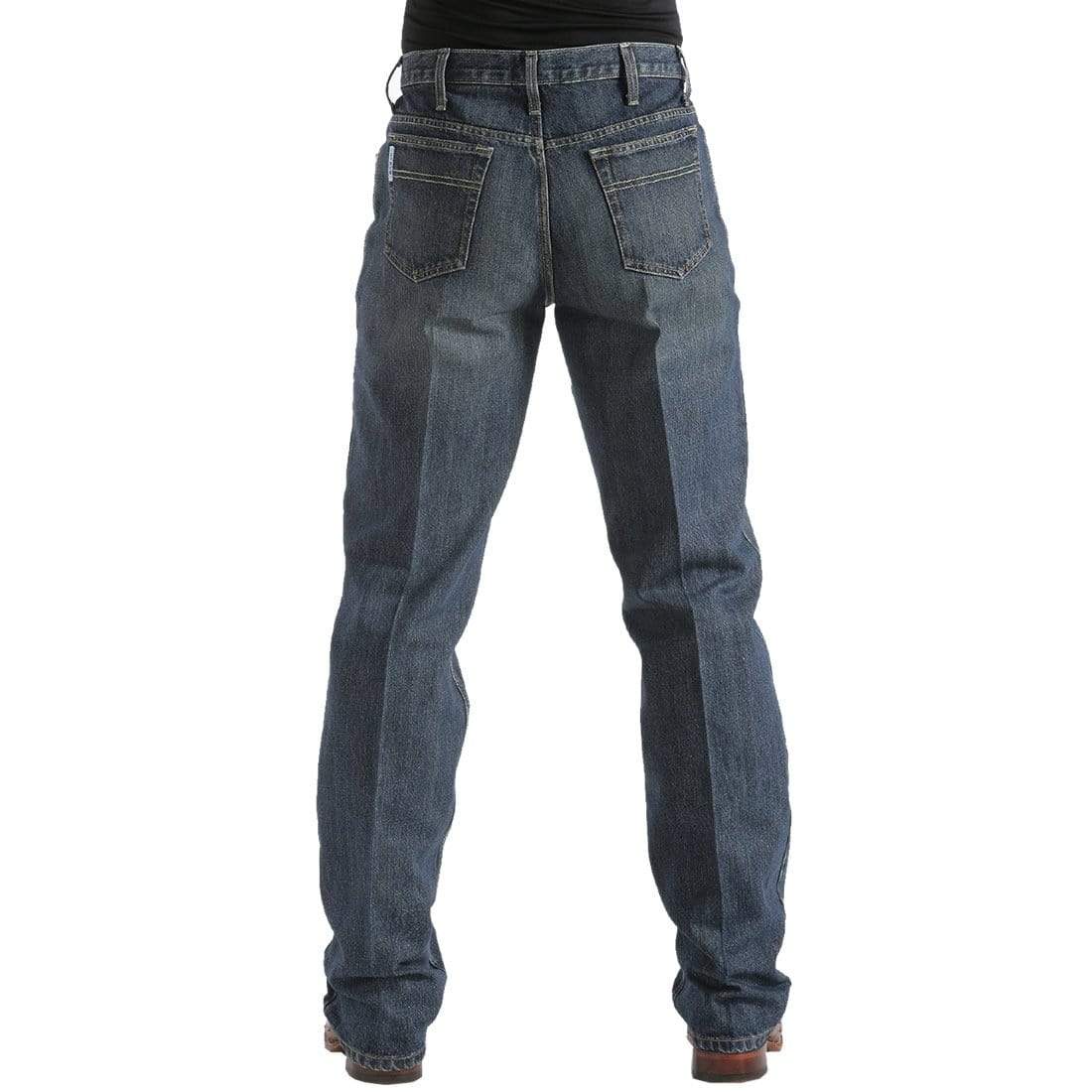 Mens White Label Jeans - Dark Stonewash