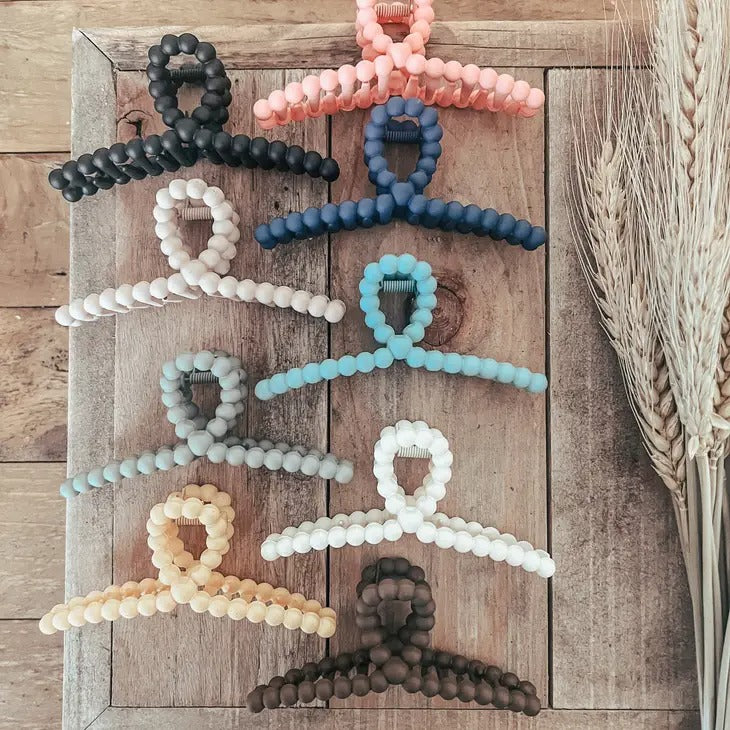 Pebble Hair Claw Clip