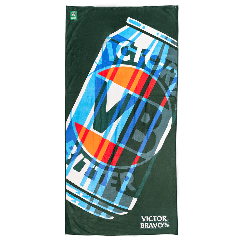 Bravo's Tin Beach Towel