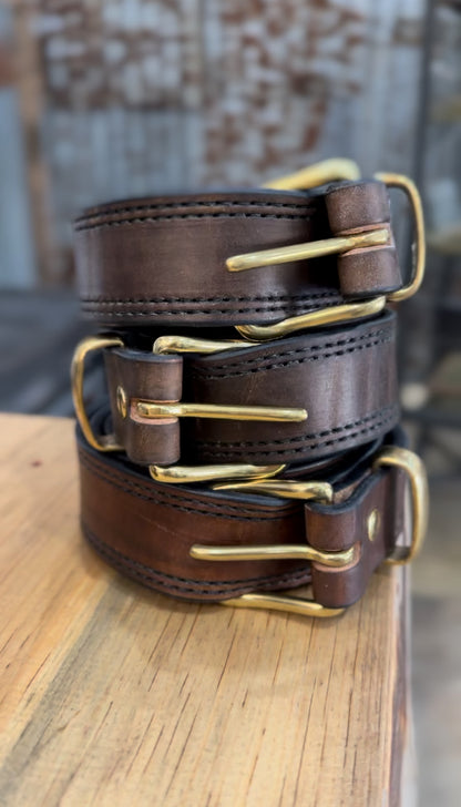 Leather Axeman Belt