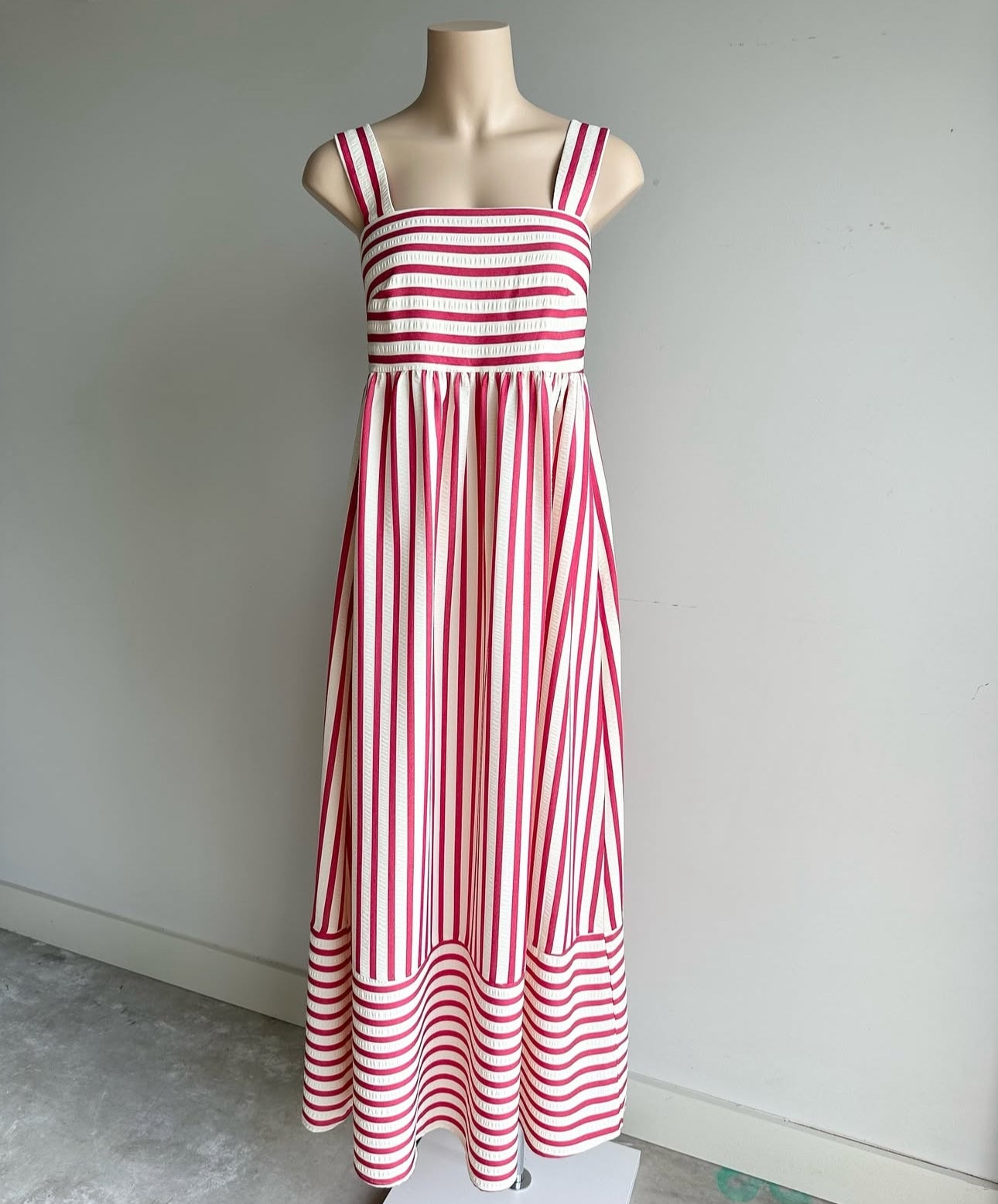 Candy striped maxi - ladies