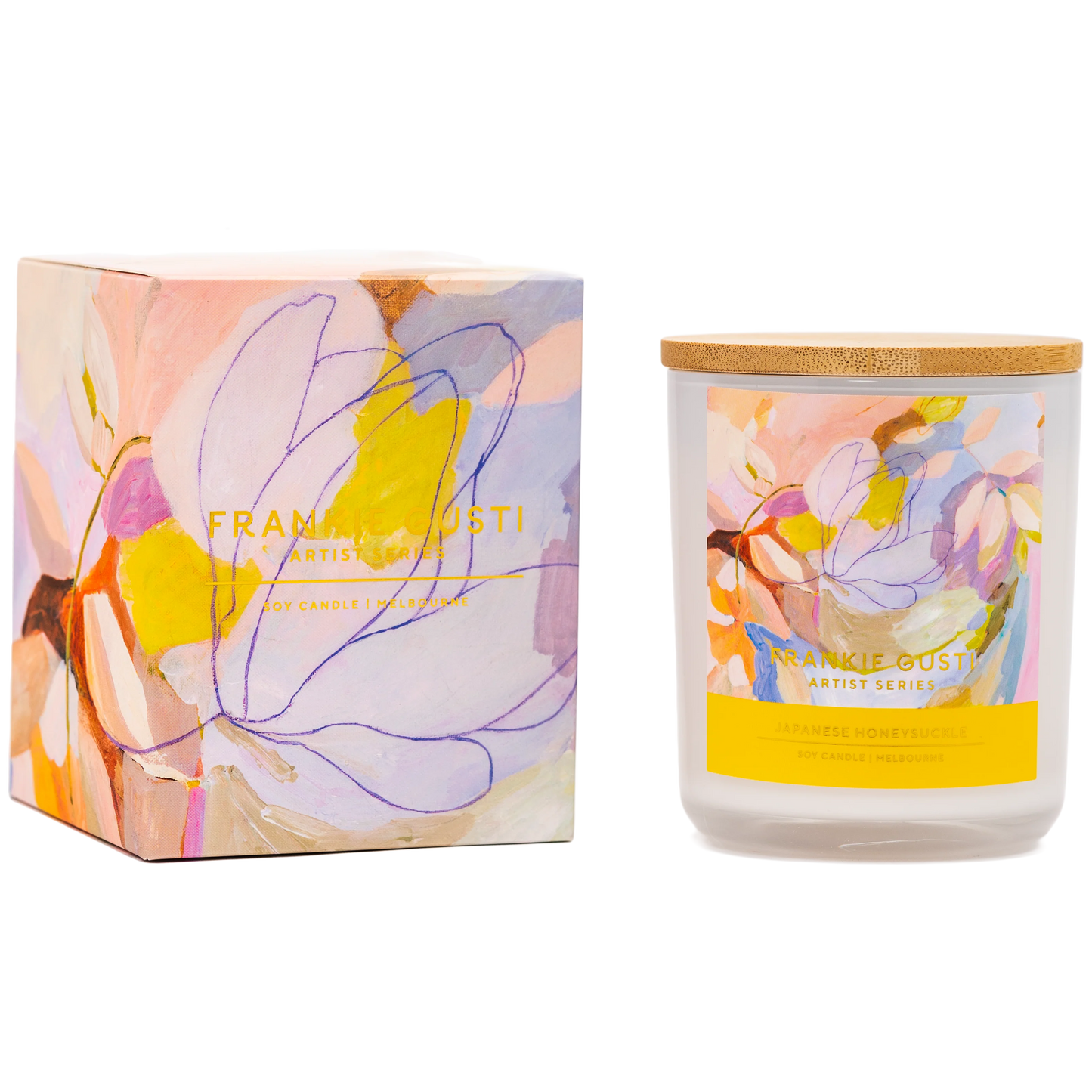 Japanese Honeysuckle Candle - Artist series