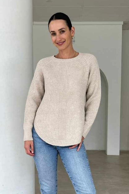 Sarah Knit - Beige - Ladies