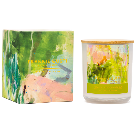 Pistachio + Salted Coconut - Artist Series Candle