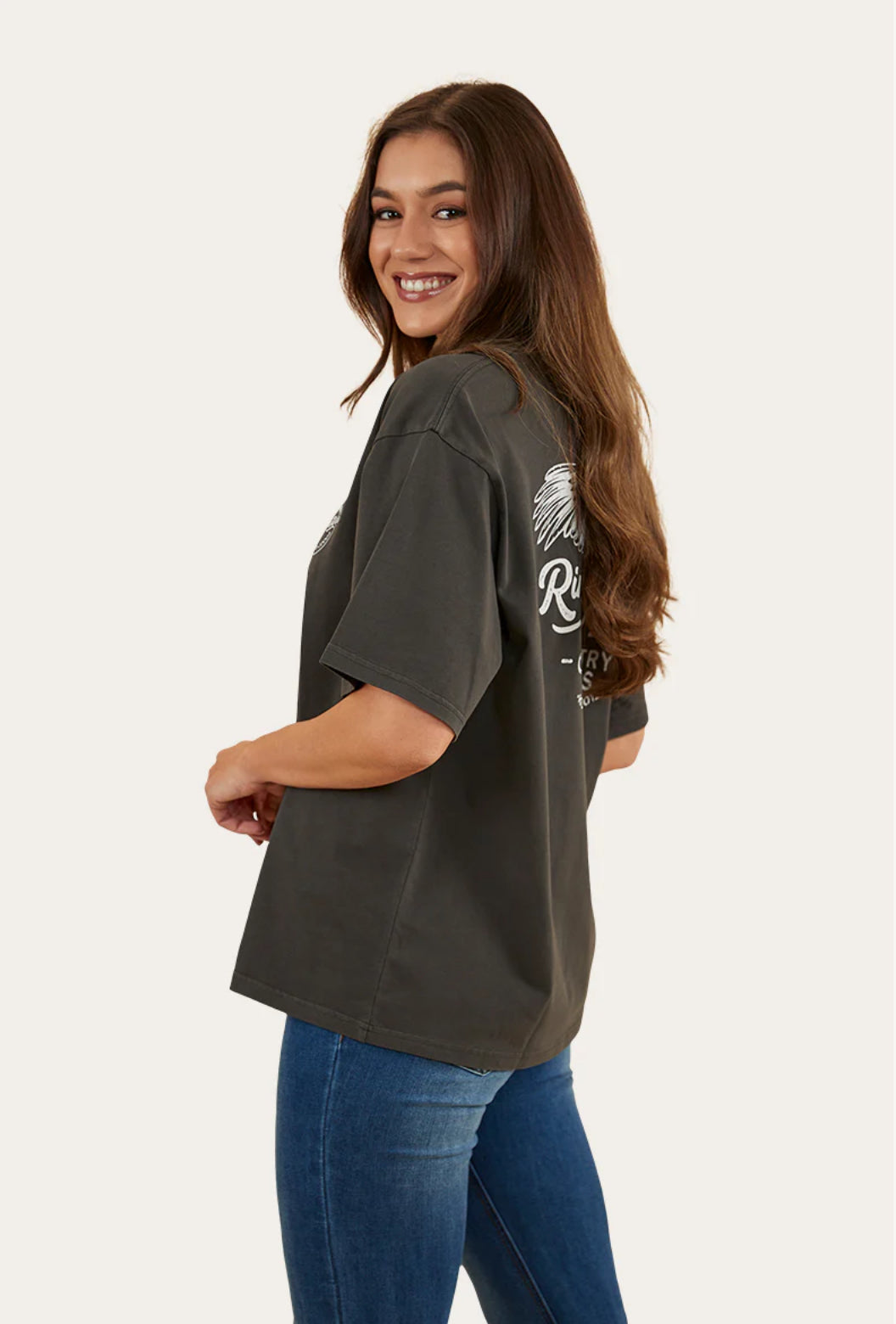 Nomad oversized tee - ladies