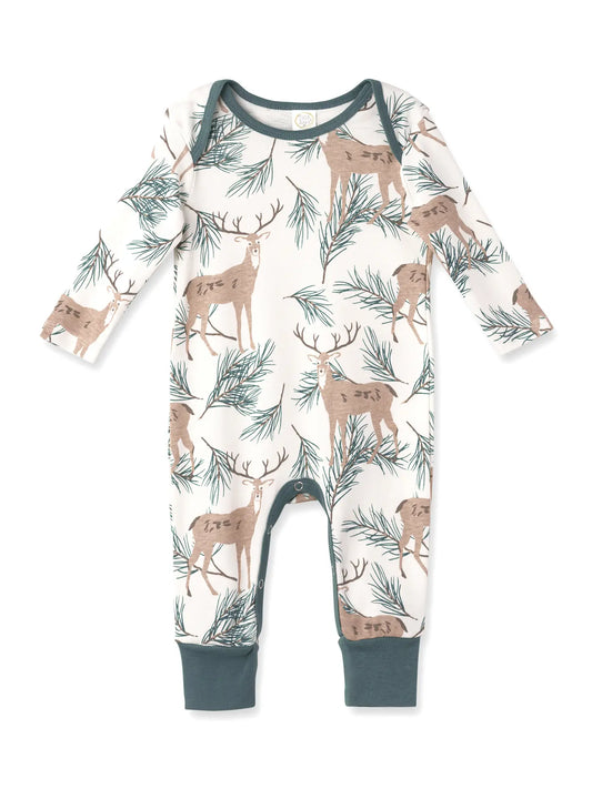 Deer Pine Romper (Bamboo) Kids