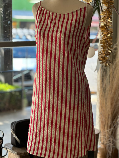 Candy striped dress - Ladies