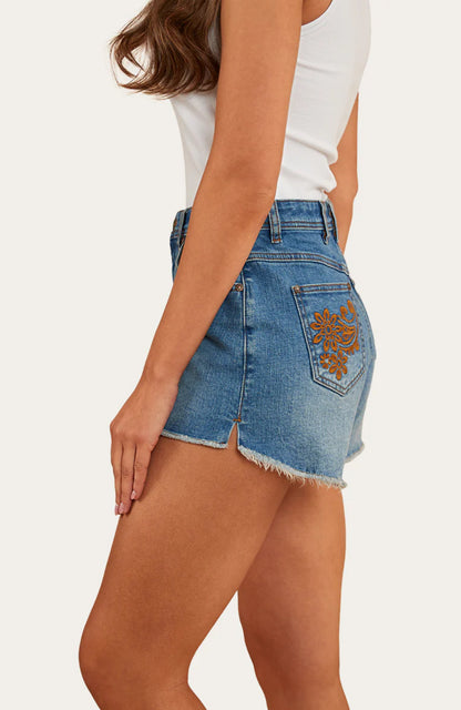 Gracie denim shorts - ladies