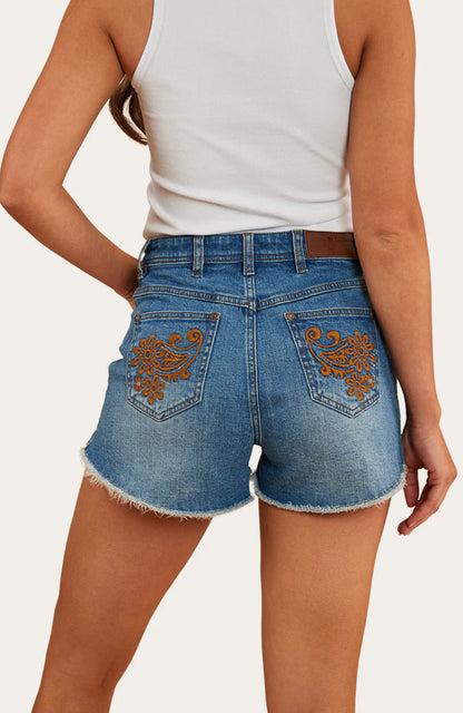 Gracie denim shorts - ladies