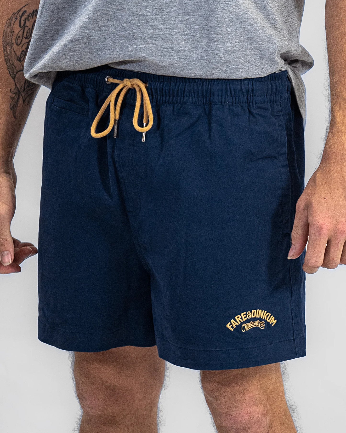 Mens Rugger Shorts navy