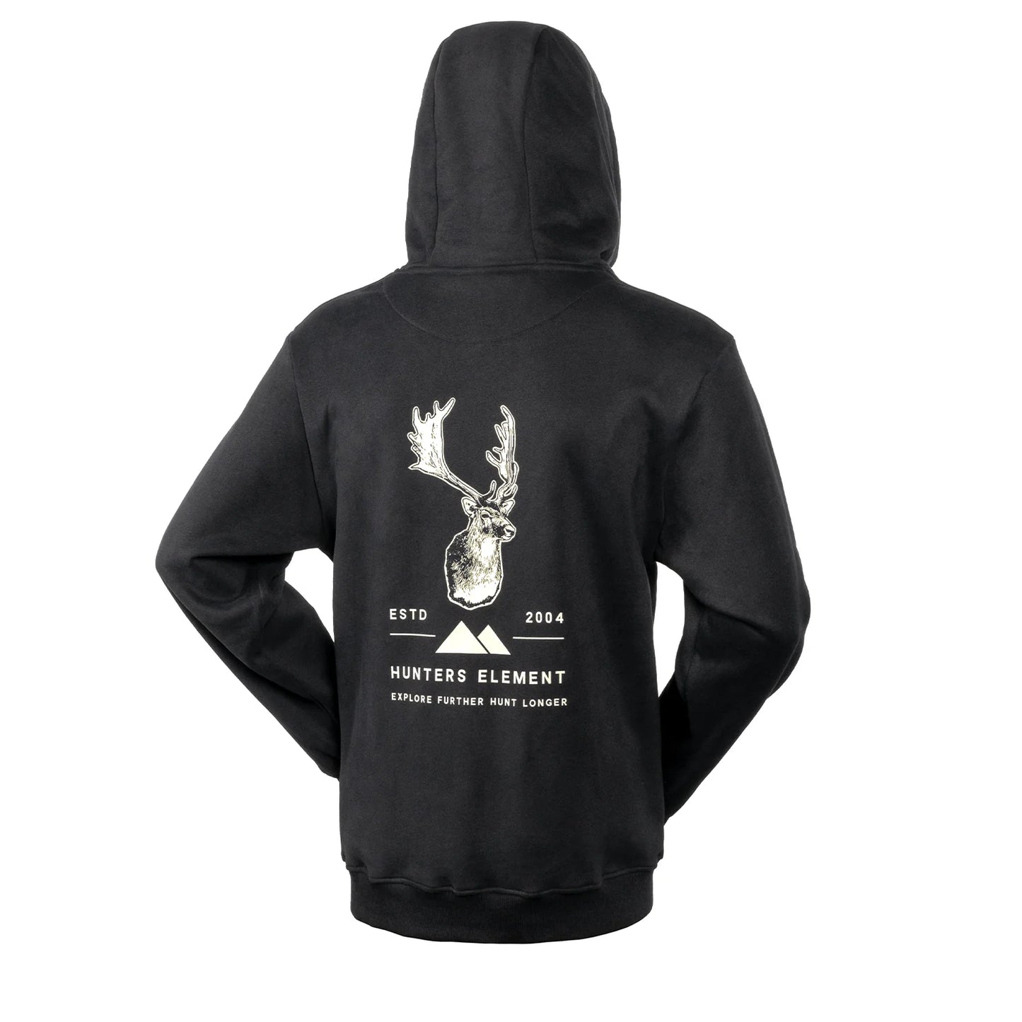 Fallow Mens Hoodie - Black