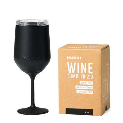 Huski Wine Tumbler - Black