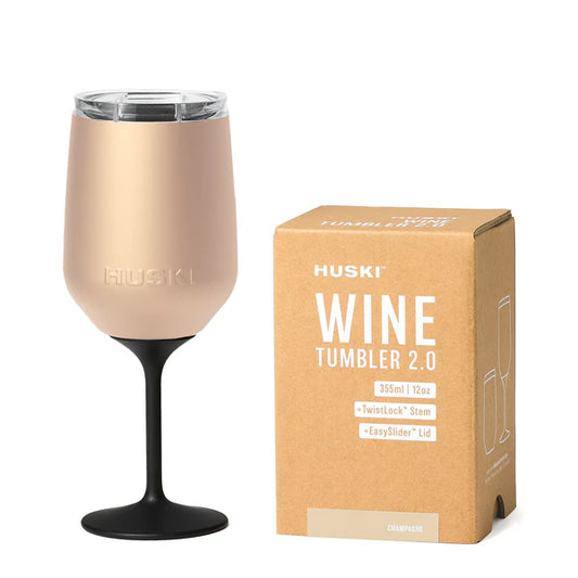 Huski Wine Tumbler - Champagne