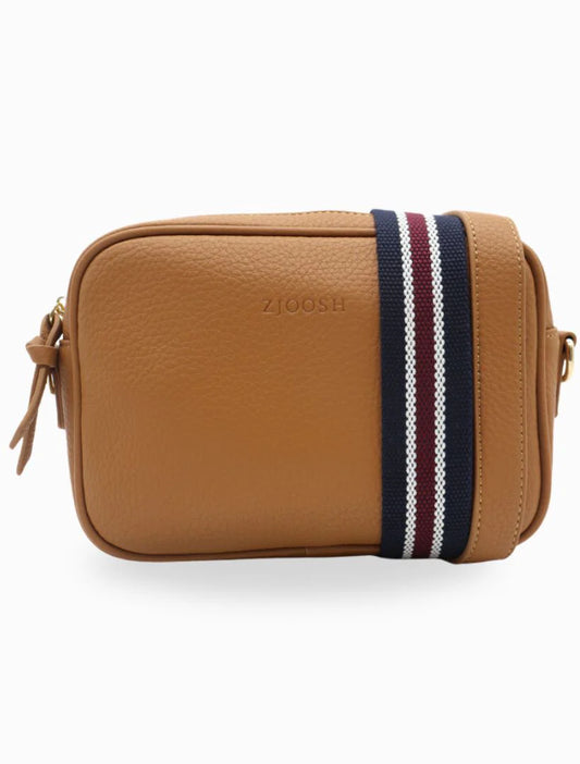 Ruby Sports Cross Body Bag - tan