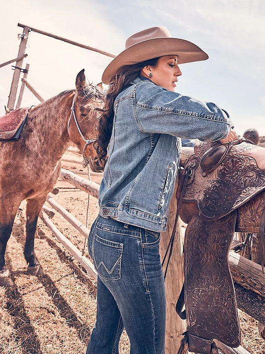 Wrangler USA Ladies Retro Denim Jacket