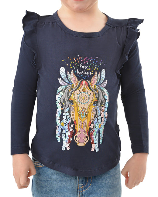 Girls Jane Unicorn Long sleeve