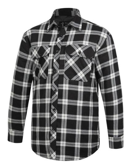 Flannelette Quilted Jacket Men's