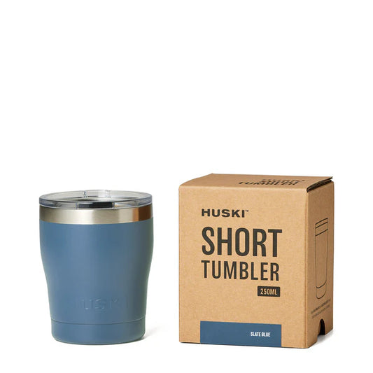 Huski Short Tumbler - slate blue