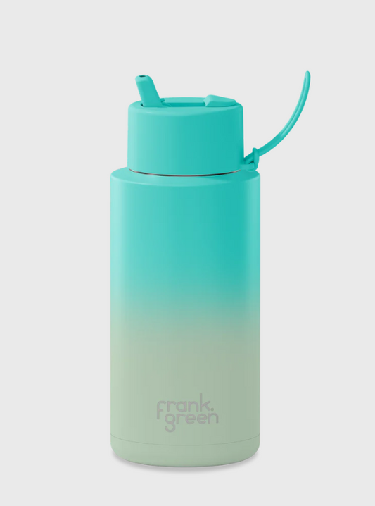 Ceramic Reusable Bottle - 1L - Bondi Bliss