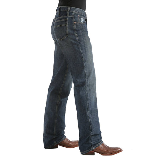 Mens White Label Jeans - Dark Stonewash