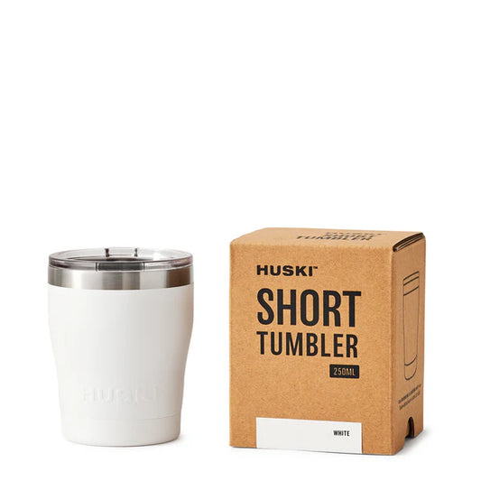 Huski Short Tumbler - white