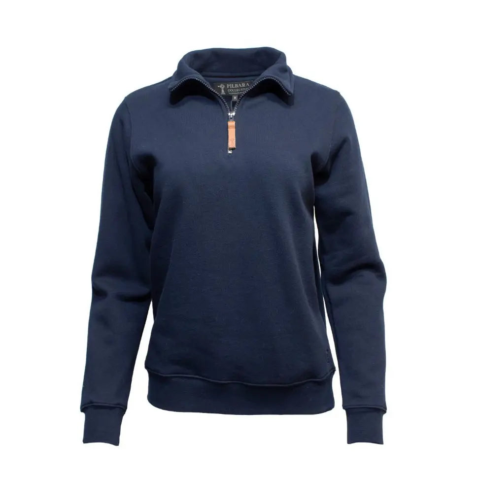 Ladies fleece pullover 1/4 zip