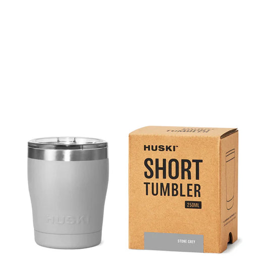 Huski Short Tumbler - stone grey