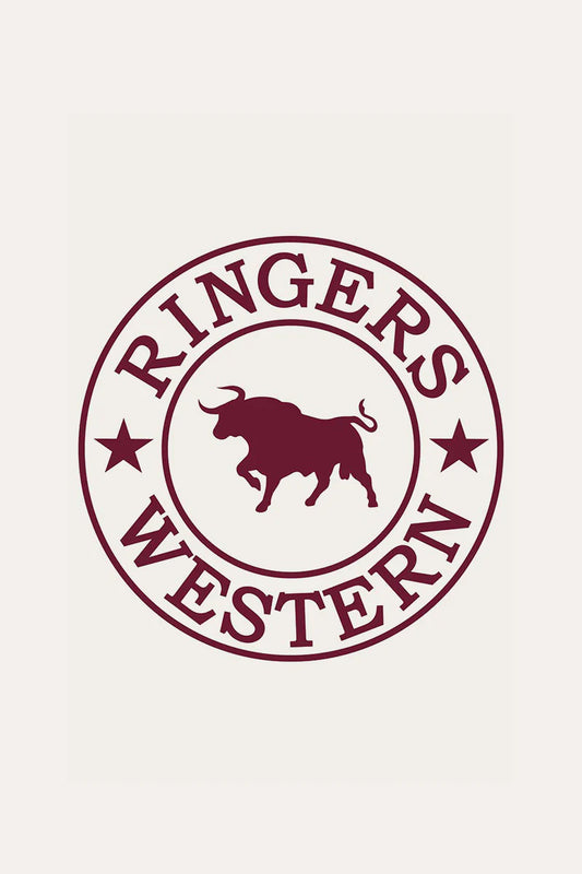 Classic Sticker - Burgundy